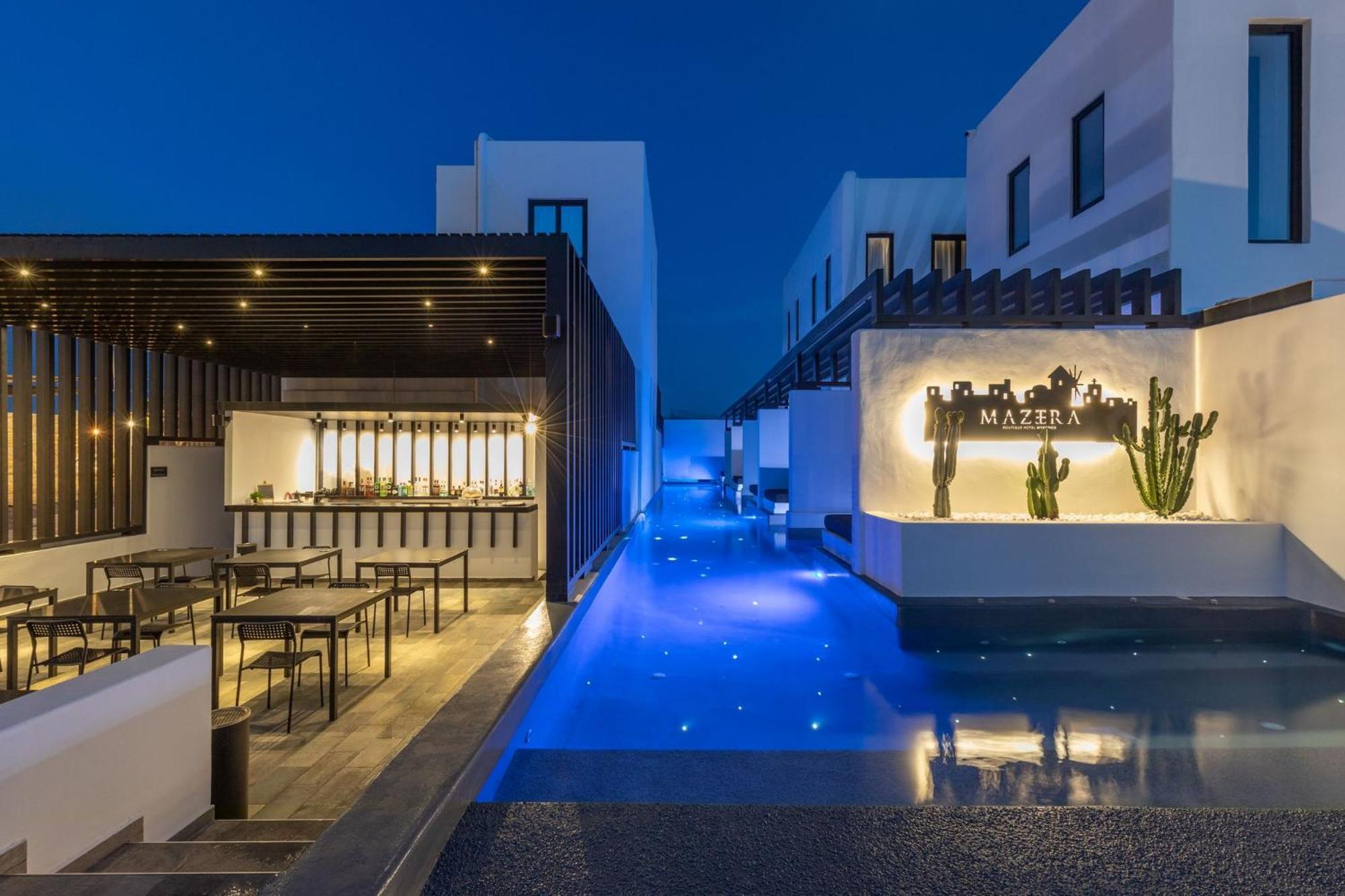 Mazera Boutique Hotel Mykonos Town Exterior foto