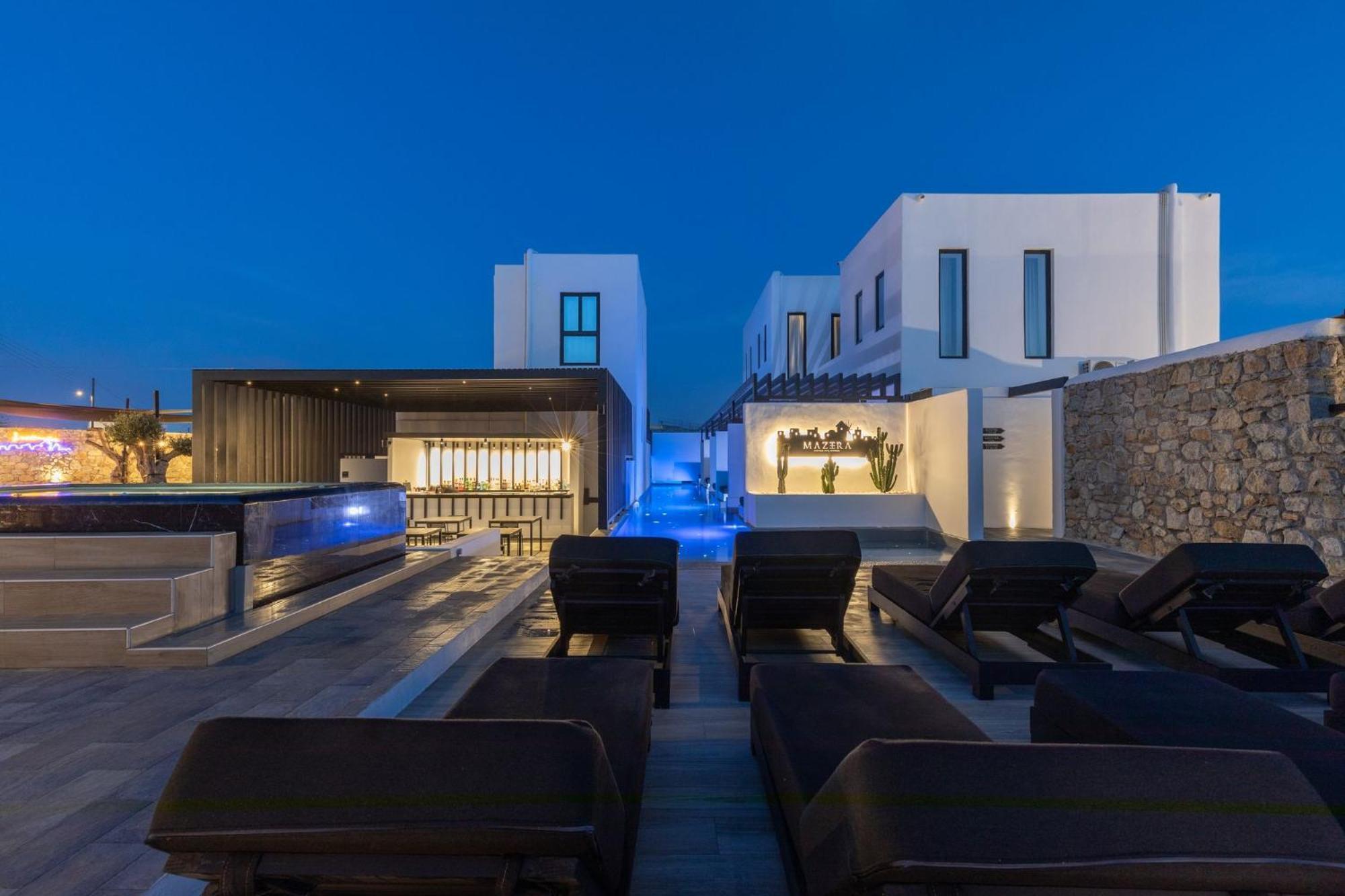 Mazera Boutique Hotel Mykonos Town Exterior foto